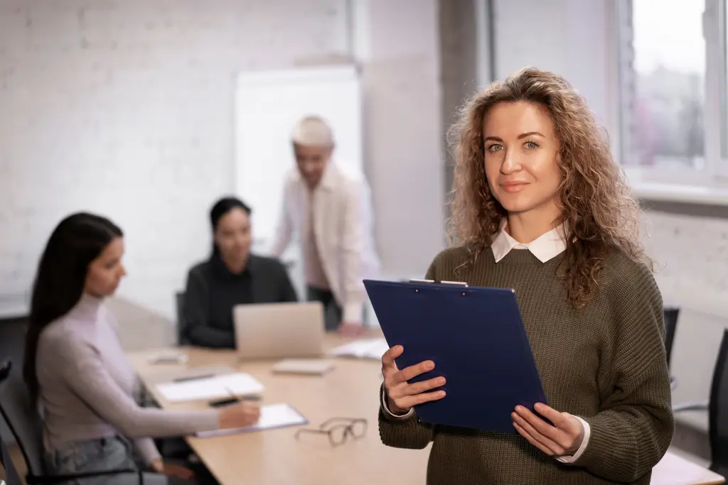 Diretores em programa de educação executiva internacional.